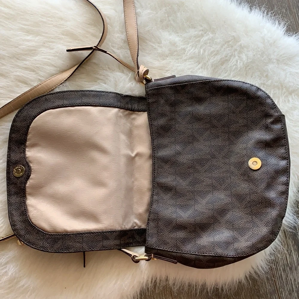 Michael Kors | brown MK Satchel Crossbody Bag - Picture 11 of 16